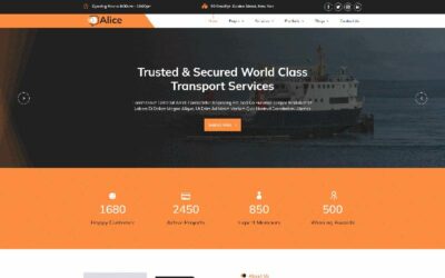 Alice – Logistic & Transport Theme