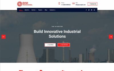 DP Factory & Industrial Theme