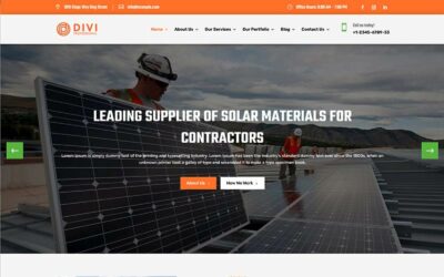 DP Solar & Wind Energy Theme