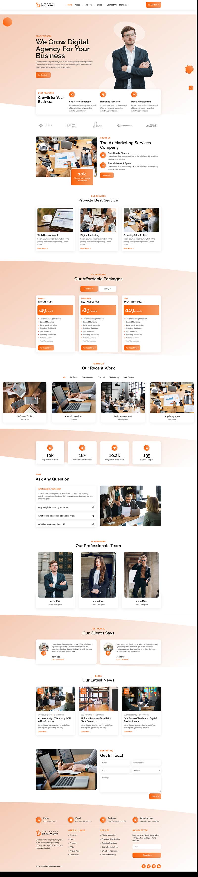 Digital Agency Theme BVI - The Clever Robot Inc.