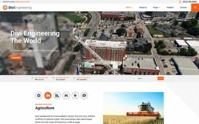 Divi Engineering Theme