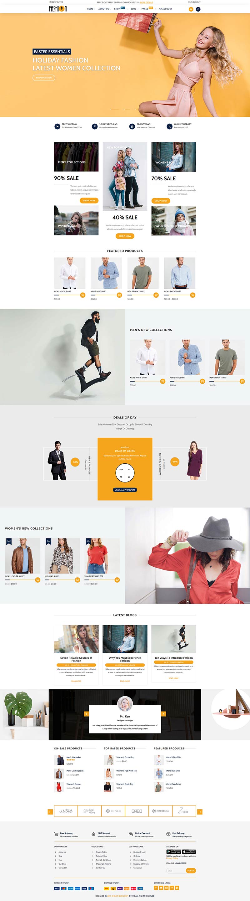 Divi Fashion Theme - The Clever Robot Inc.