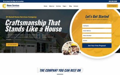 Divi Home Services Theme