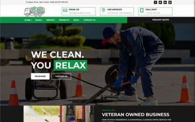 Divi Septic Services Theme