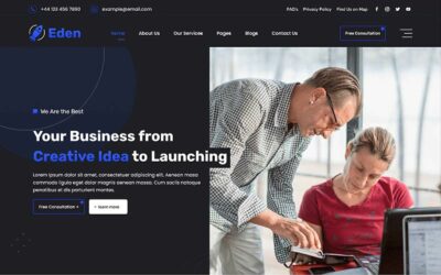 Eden – Startup Business Theme