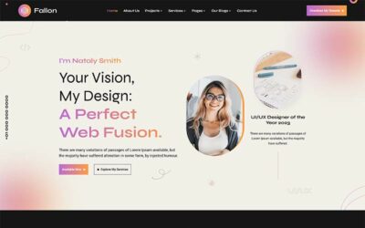 Fallon – Portfolio  Theme