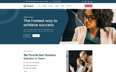 Flexen – Consulting Divi Child Theme