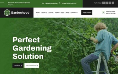 Gardenhood – Landscape & Gardening Theme