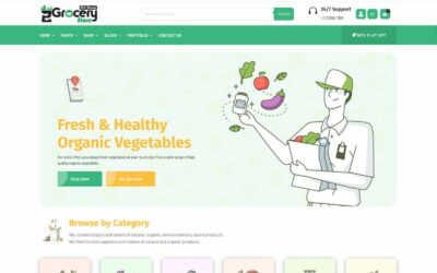 Divi Grocery Store WooCommerce Child Theme