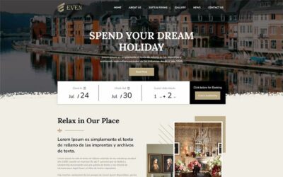 Even – Hotel & Resort Theme