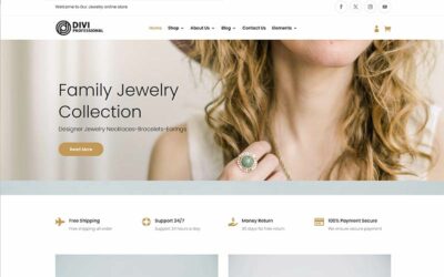 Jewelry Shop eCommerce Theme