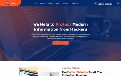 Lara – Cyber Security Theme