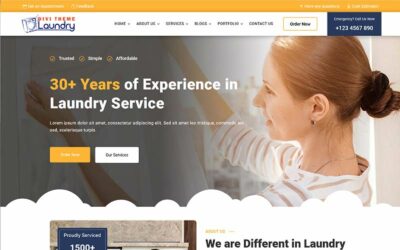 Laundry Services Theme