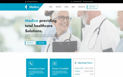 Medico – Medical and Health Theme
