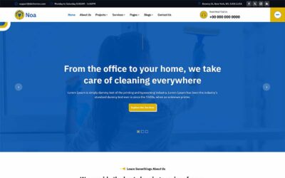 Noa – Cleaning Services Theme