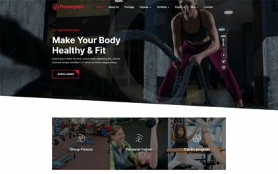 PowerPlex – Fitness & Gym Theme