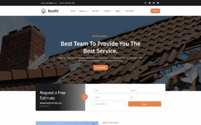 Roofit – Roofing Theme