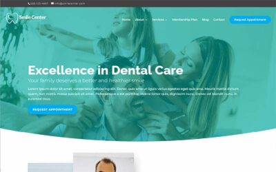 Smile Center: Dental Clinic Theme