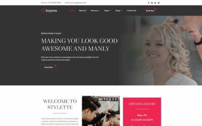 Stylette – Salon Theme