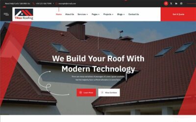 TROO Roofing Theme
