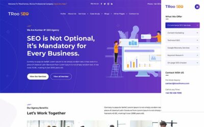 TROO SEO Agency Theme