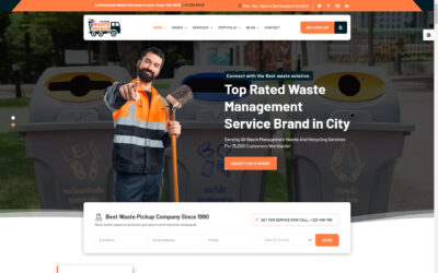 Wasteify – Waste Pickup Theme